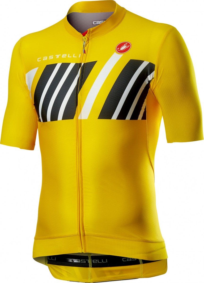 Castelli HORS CATEGORIE Fietsshirt Yellow - Mannen - maat S