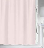 Spirella Douchegordijn Ring Polyester Roze 180x180 cm