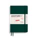 LEUCHTTURM1917 370524 weekkalender & notitieboek 2025, paperback B6+ zachte kaft - 12-maanden-planner, 80 g, gelinieerd - bosgroen