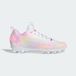 Adidas Anthony Edwards 1 Low American Football Noppenschoenen White