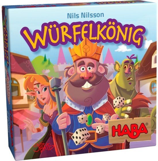 Haba Würfelkönig - Hout - Multicolor