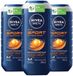 NIVEA Men Shampoo & Douchegel 3in1 Sport - 3 x 250 ml - Voordeelverpakking