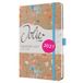 SIGEL 7J807 Wochenkalender Jolie 2027, ca. A5, Blue Floral Serenity, Hardcover