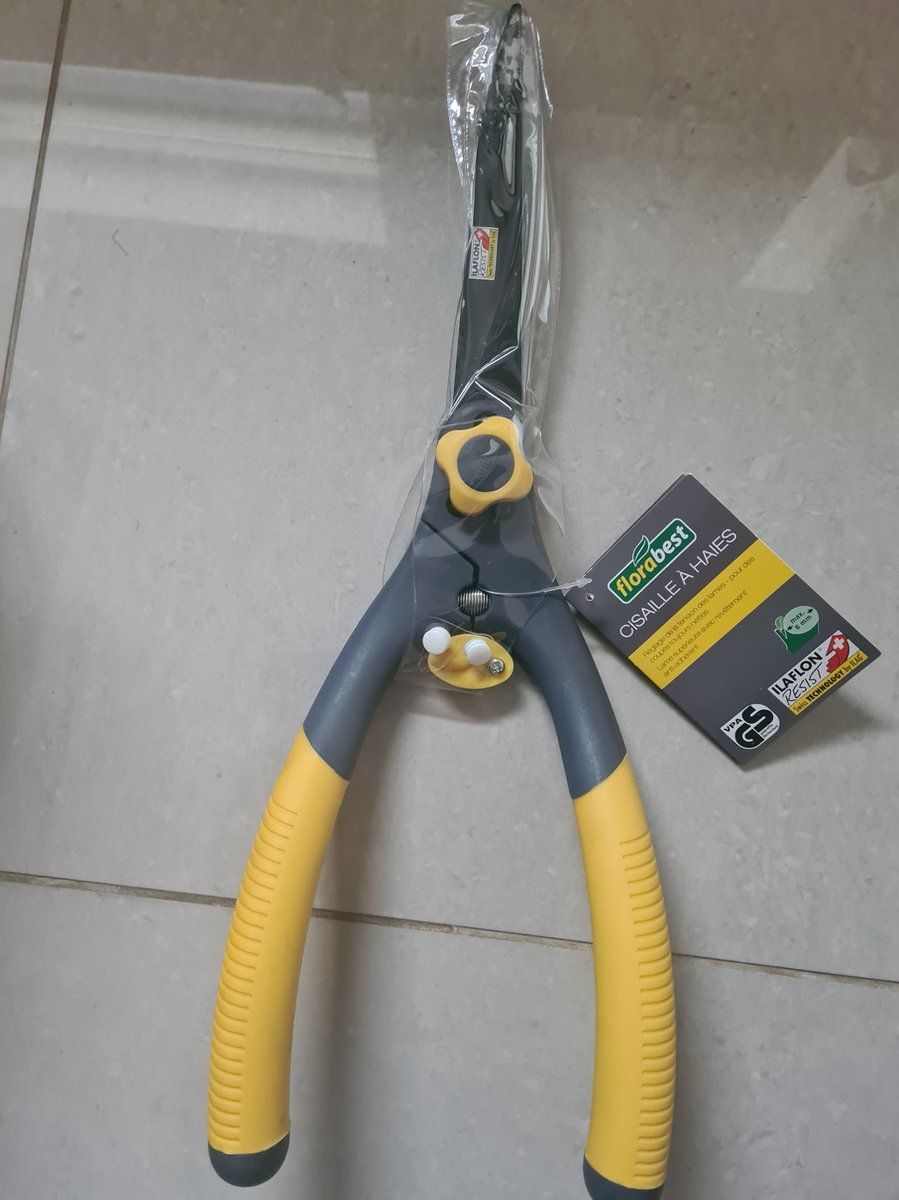 Florabest Struik- en heggenschaar - snijdikte tot 8mm