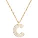 Glanzstücke München Schakelketting Vrouwen Geel Goud 45 cm