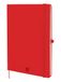 Finocam Notitieboek Nexo, harde kaft, blanco, rood