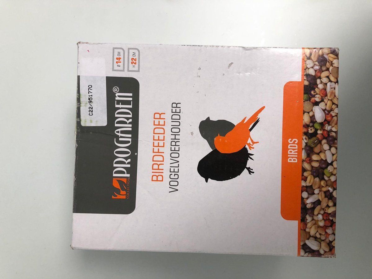 Garden Pro Birdfeeder - met zuignap voor op raam - donkergroen