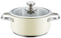 Haeger Kookpot met Deksel PA-18H.006A Beige Ø 18 cm