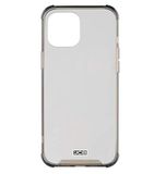 JCB Toughcase iPhone 12 6.1" Schokbestendige Beschermhoes voor Mobiele Telefoon, Transparant & Transparant Grijs