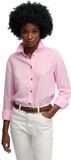 Superdry Premium Linen Slim Overhemd Met Lange Mouwen Roze 2XS Vrouw