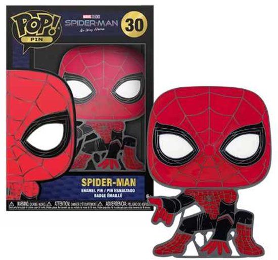 Funko Spider-Man - POP! Enamel Tom Holland 10 cm Pin - Multicolours