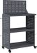 vidaXL Tool trolley anthracite 65 x 35 x 111 cm cold-rolled steel