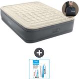 Intex Luchtbed - 2-Persoons - 152 x 203 x 46 cm - Grijs