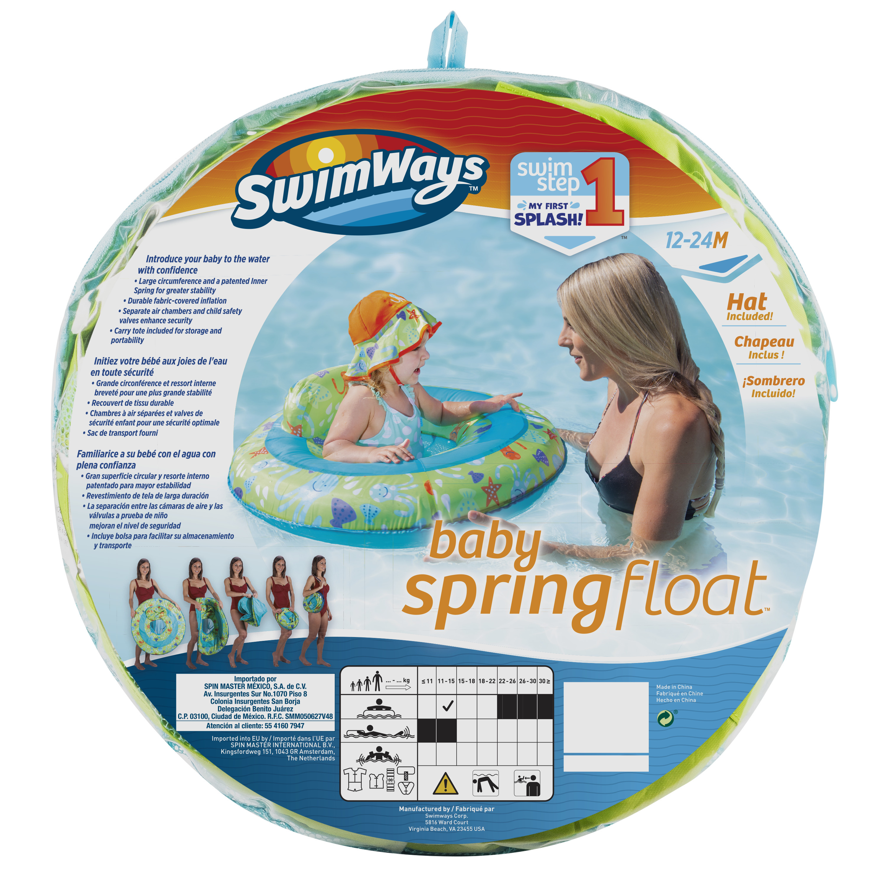 Spin Master SwimWays Baby spring float zwembadvlotter