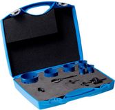 Pferd 25900910 HSS-gatenzaagset, 6 gatenzagen incl. accessoires voor elektricien International