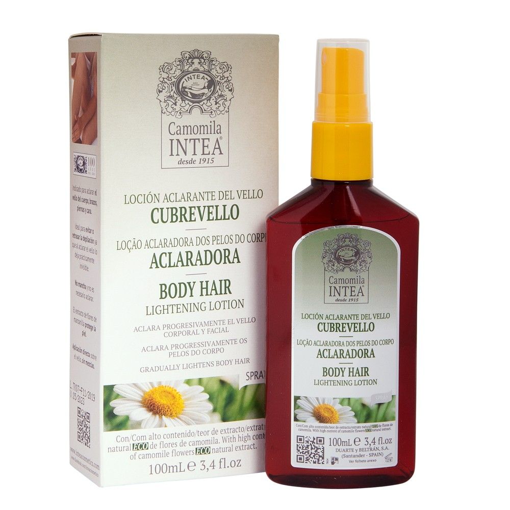 Premium Body Hair Lightening Spray with Ecologic Natural Camomile Extract - 100ml
