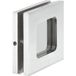 Häfele Poignée coquille pour porte en verre H8510 inox poli