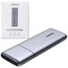 UGREEN Boîtier pour SSD externe M.2 NVMe / M.2 SATA, USB 3.2 Gen 2 (10Gbps), gris + câble USB (USB-A vers USB-C, 0,5m) + câble USB-C vers USB-C (0,5m) (CM389)