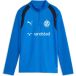 PUMA Olympique de Marseille Haut d’entraînement à 1/4 zip Enfant et Adolescent Bleu 11-12Y