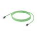 Weidmüller 1522100100 Netwerkkabel Groen 10 m Cat5e SF/UTP (S-FTP) Rond
