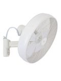 Lucci AIR Breeze Wandventilator 50 W (Ø) 460 mm Wit Zwenkbaar