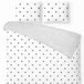 Vtwonen Housse de couette rayée Love Lits-Jumeaux 240x200/220cm Blanc
