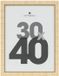 Atmosphera Fotolijstje Bali - voor 30 x 40 cm foto - beige - mdf/glas - ornament frame 35 x 45 cm - staand/hangend