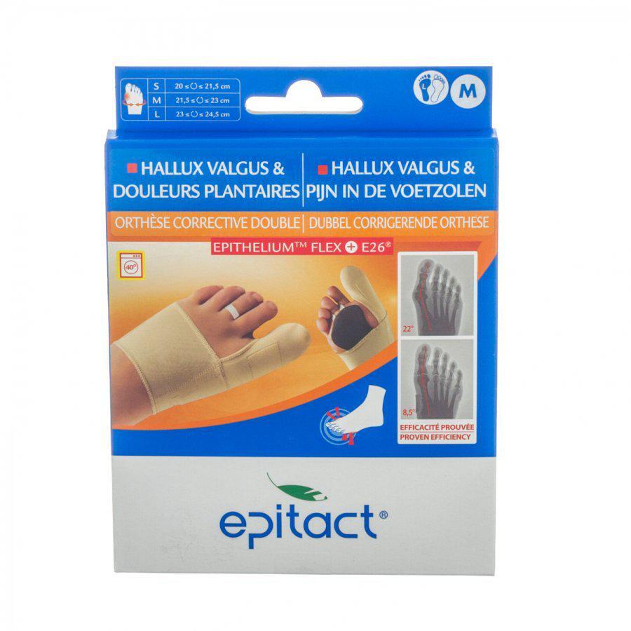 Epitact Hallux valgus pijn in de voetzool links M 1 stuks