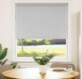 Maison Exclusive - Store occultant, gris clair, 110x175 cm
