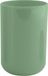 MSV Badkamer drinkbeker/tandenborstelhouder Porto - PS kunststof - groen - 7 x 10 cm