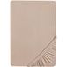 roba Hoeslaken Lil Elephant, 60 x 120 en 70 x 140 cm, voor babybed, katoen, elastisch, GOTS-gecertificeerd, bruin