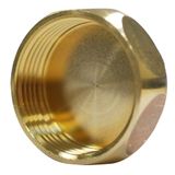 Boutté 2112270 stop, messing, binnendraad, 12 x 17