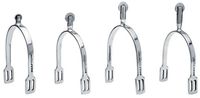 Sefton Stainless Flat Rowels Women Flat End English Sporen Zilver 40 mm