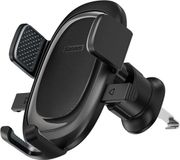 Baseus UltraControl Pro Support de téléphone réglable pour tableau de bord/grille d'aération Noir