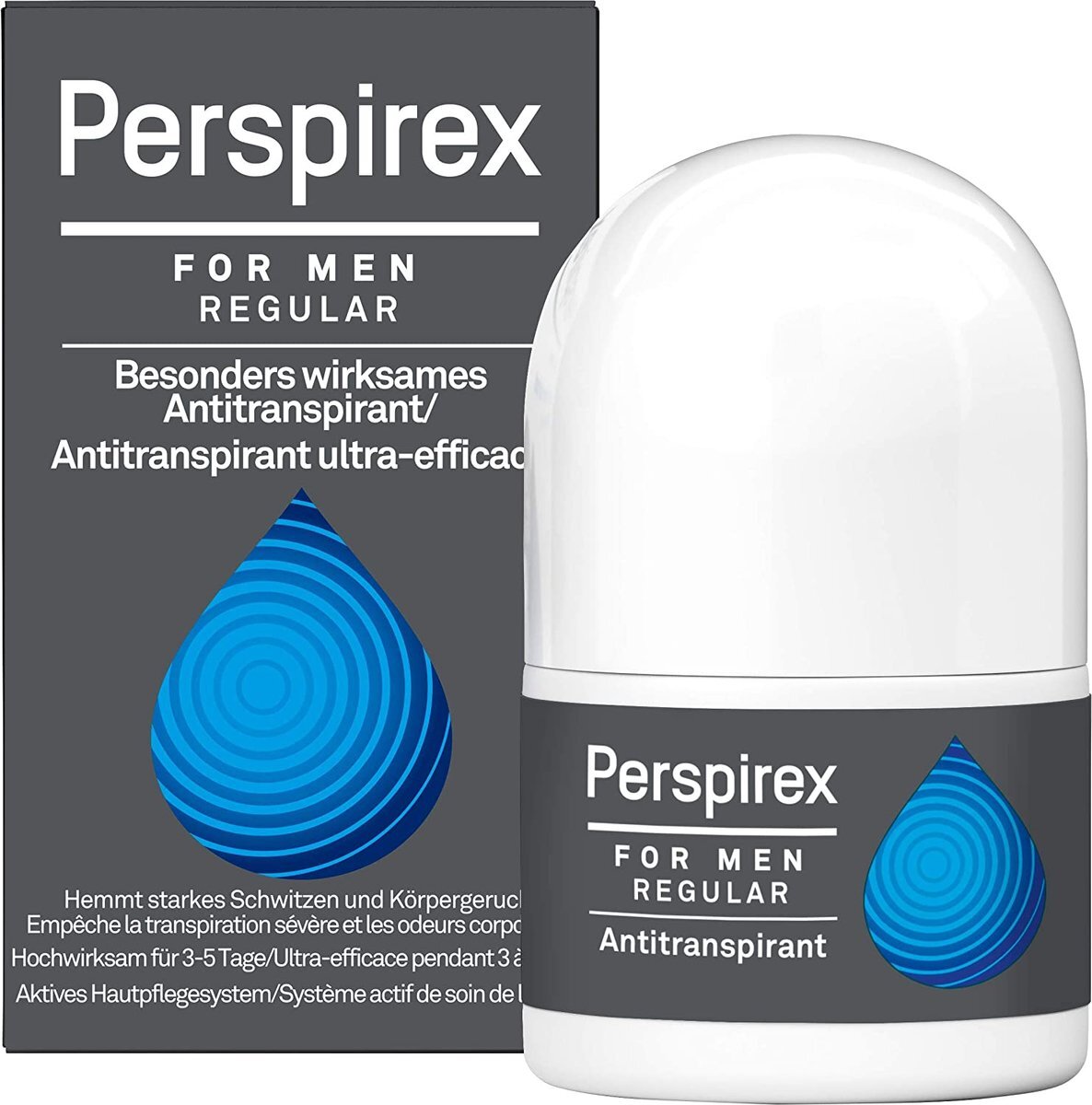 Perspirex Anti-Perspirant Strong for Men - Deodorant - Antitranspirant voor mannen - 20 ml