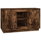 VidaXL Dressoir - 102x35x60 cm - Gerookt Eiken