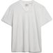 Superdry - Katoenen Linnen V-hals T-shirt Relaxed Pasvorm - Heren - T-shirts