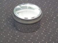 APS 11 zwarte PVC-tafelstandaard met afgeronde hoeken, 10 stuks. Set, 7,5 x 3,5 x 5 cm