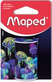 Maped - Potloodslijper - 1 gat - Met reservoir - Deepsea Paradise Decor - Recyclebare verpakking