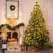 2 meter LED kerstboom lichtketting met ster, blanc chaud, 8 lichtmodi, timer, waterdicht. Kerstverlichting voor kerst, feestjes, tuin en decoratie