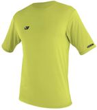 O'Neill Wetsuits Premium Skins Korte Mouw Rash Guard Groen 10 Years Jongen