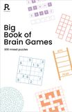 Merkloos / Sans marque Bol Puzzelboek Volwassenen - Brein Spelletjes - Mentale Uitdaging - 300 Gemengde Puzzels - Compact Formaat