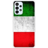 Samsung Galaxy A23 Drapeau italie Verstevigd hoesje met sublimatie bedrukking