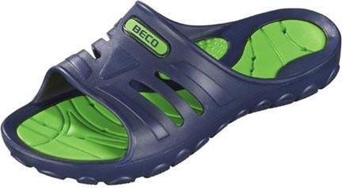 Beco slippers donkerblauw/groen unisex - 4013368401613