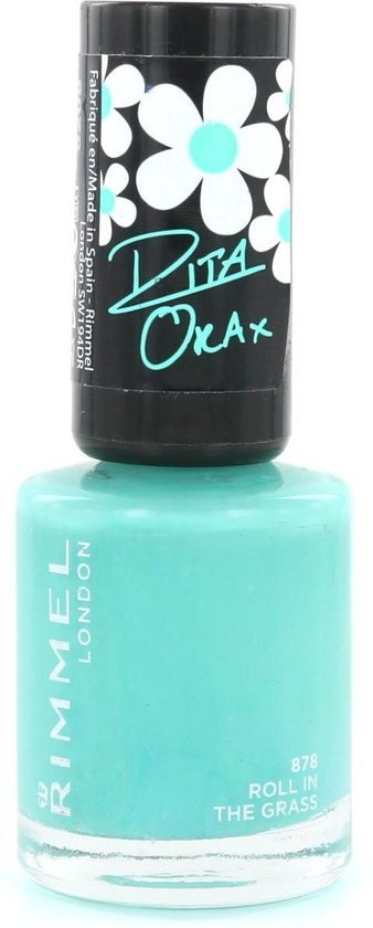 Rimmel London 60 seconds supershine nailpolish Rita Ora Collection - 878 Roll In The Grass - Nagellak