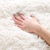 Safavieh Shaggy tapijt, SG151, geweven polypropyleen, wit, 120 x 180 cm