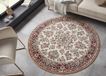 Tapeso Rond Oosters Vloerkleed Orientis - Mosterd/Crème 140 cm Rond