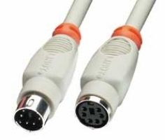 Lindy 33465 PS/2-kabel 10 m Grijs
