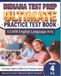 INDIANA TEST PREP Ultimate Practice Test Book ILEARN English Language Arts Grade 4