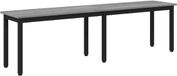 vidaXL Canapé Gris Sonoma 160 x 35 x 45 cm Bois traité